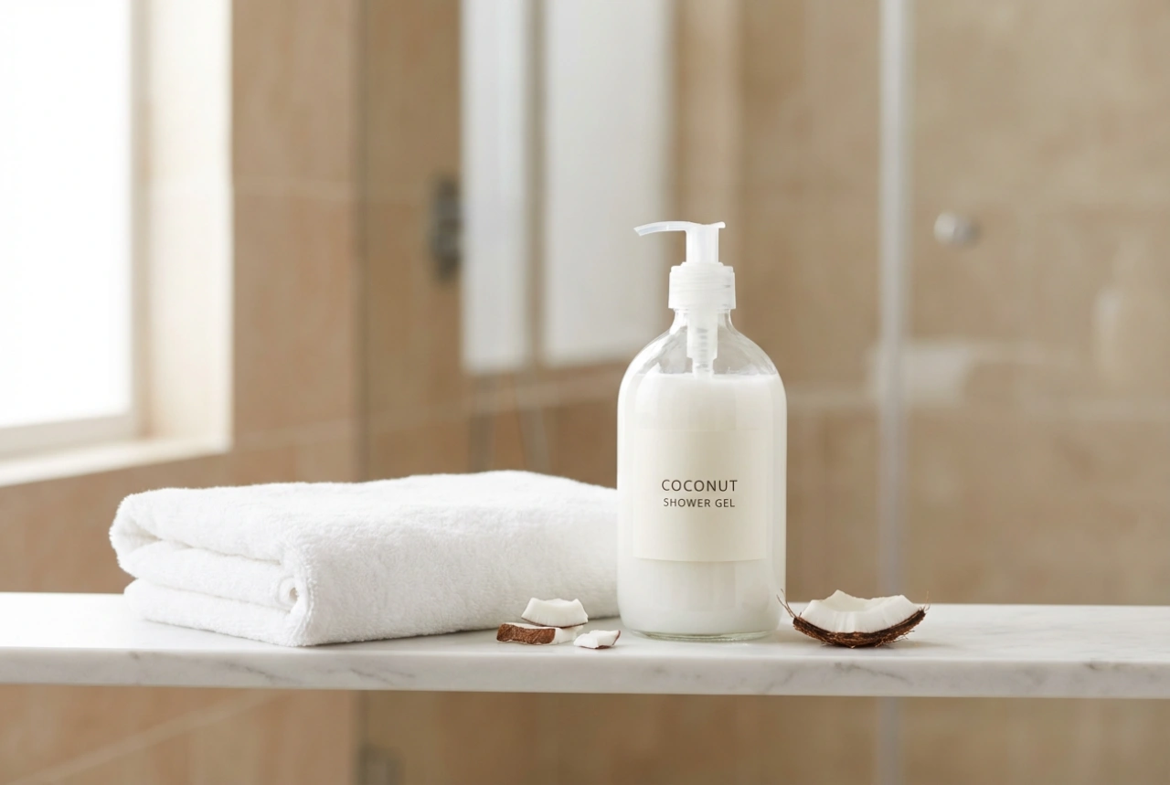 Coconut shower gel: skin care and how to avoid stickiness