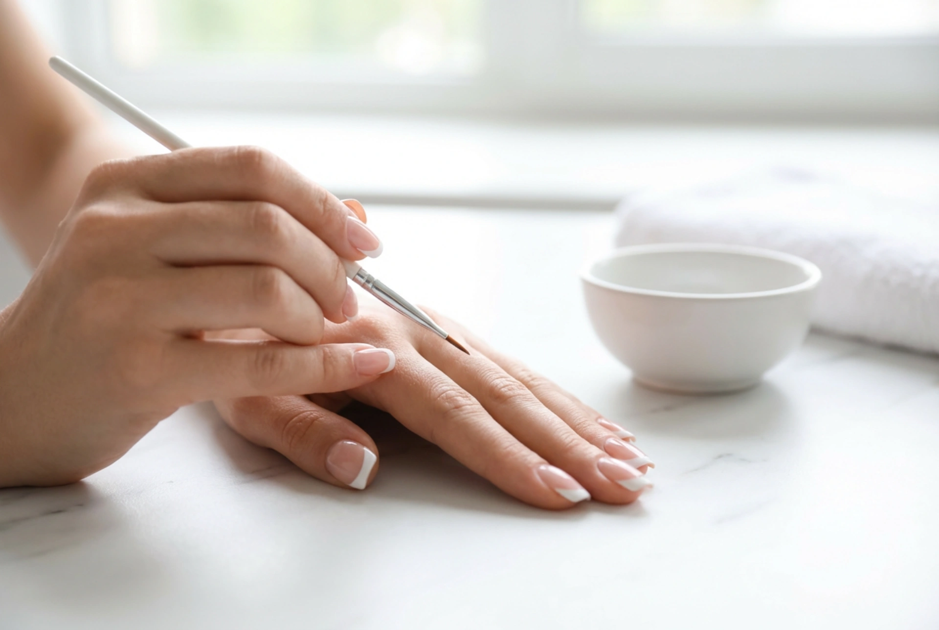 French Manicure at Home: How to Paint a Perfect Smile Line