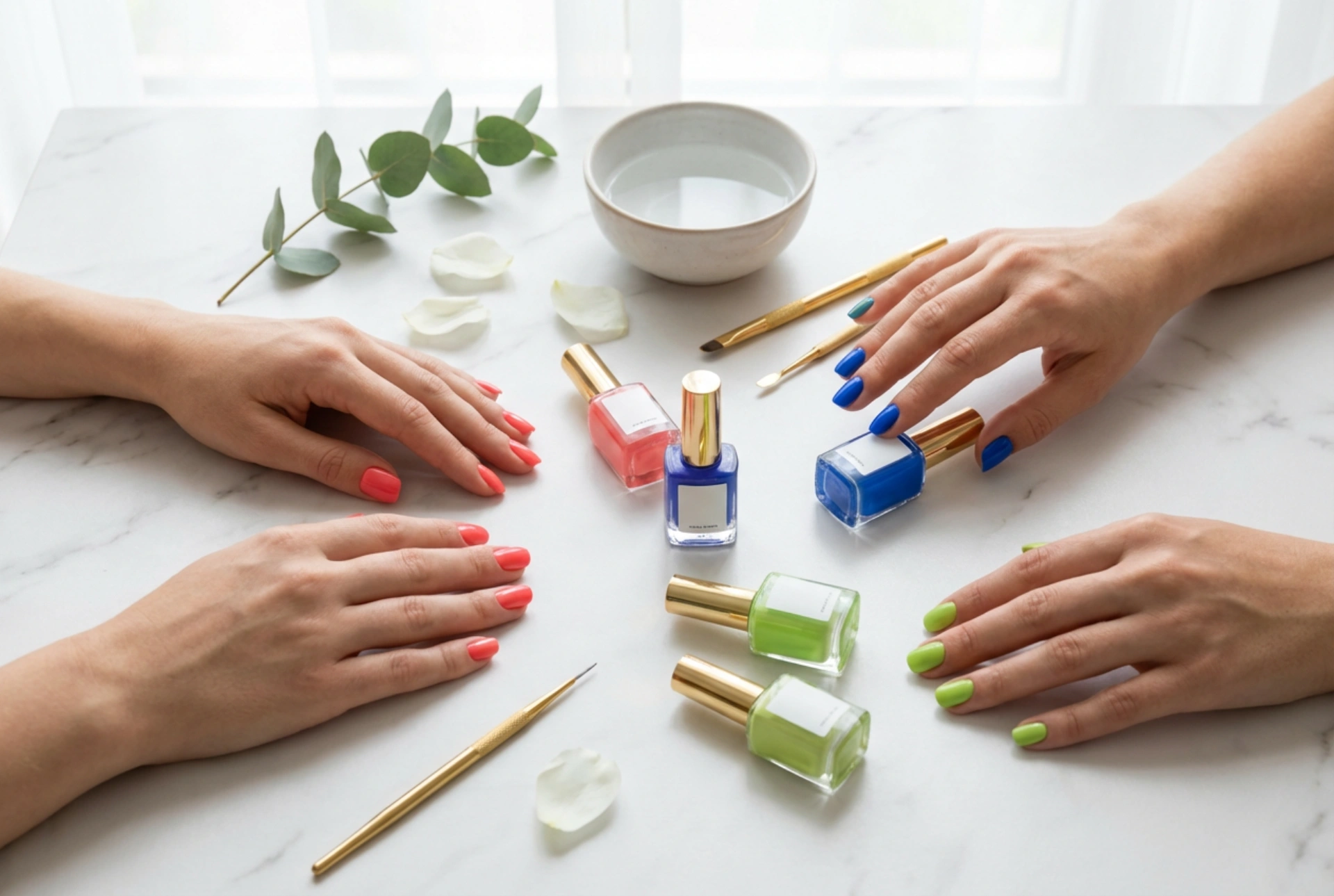 Light-Coloured Gel Polish Step-by-Step: Colour Choice and Coverage
