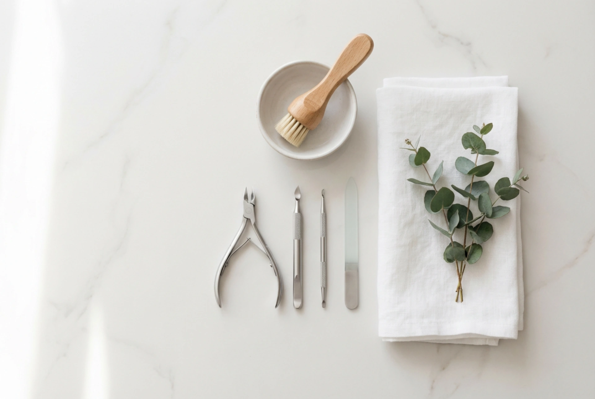 Manicure and Pedicure Set: Components, Hygiene and First Steps