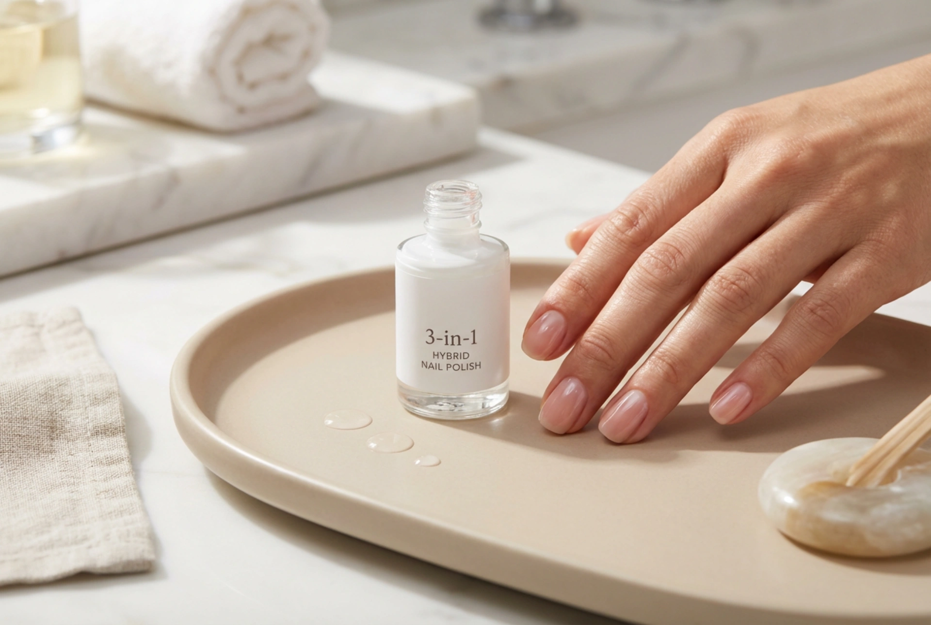 3-in-1 hybrid gel polish: when to use it and how to apply it without streaks