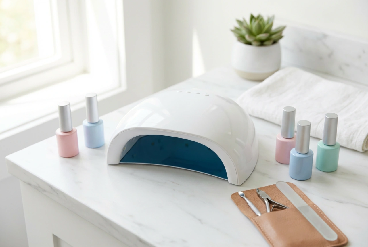 Nail kit with a lamp: how to choose the power and create your first manicure