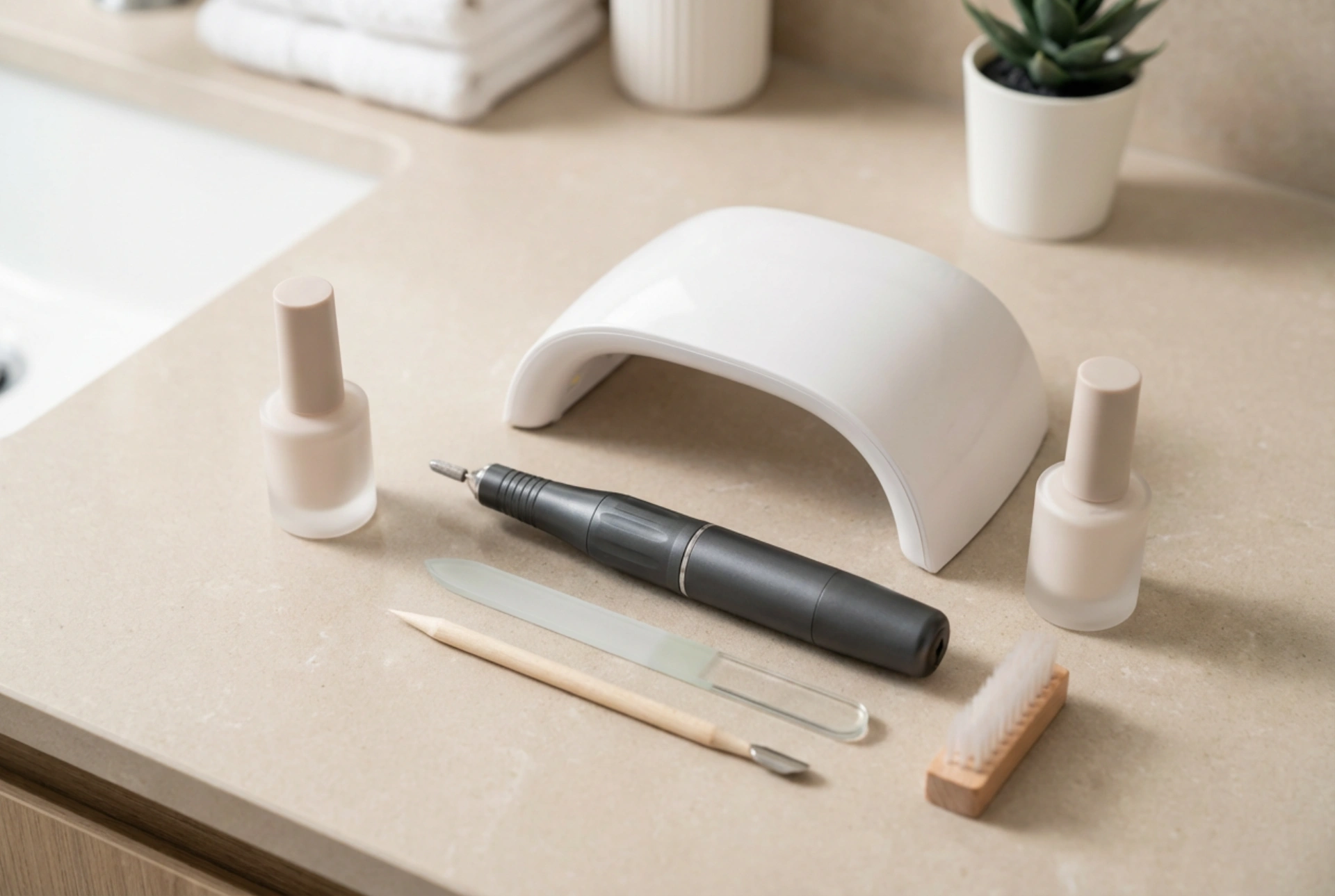 Home Nail Styling Machines: Lamps, Electric Files, and Essential Tools