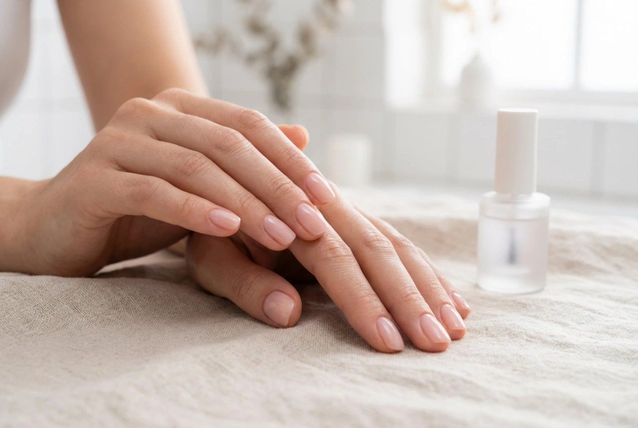Subtle Hybrid Manicure: How to Achieve a Natural Nail Look