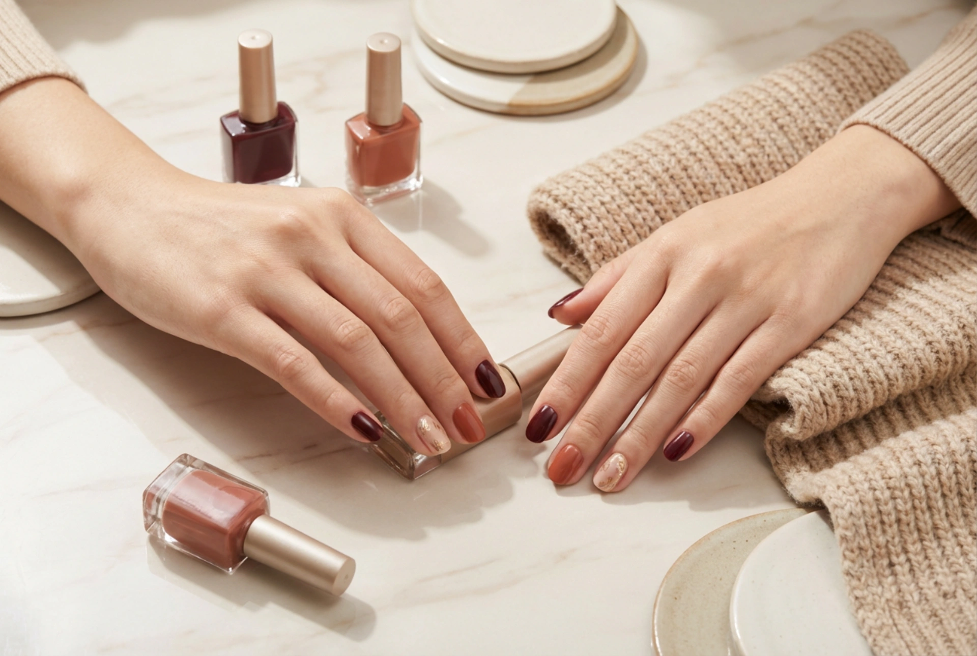 Autumn Gel Nails: Colours, Designs and Application Techniques for Chilly Days