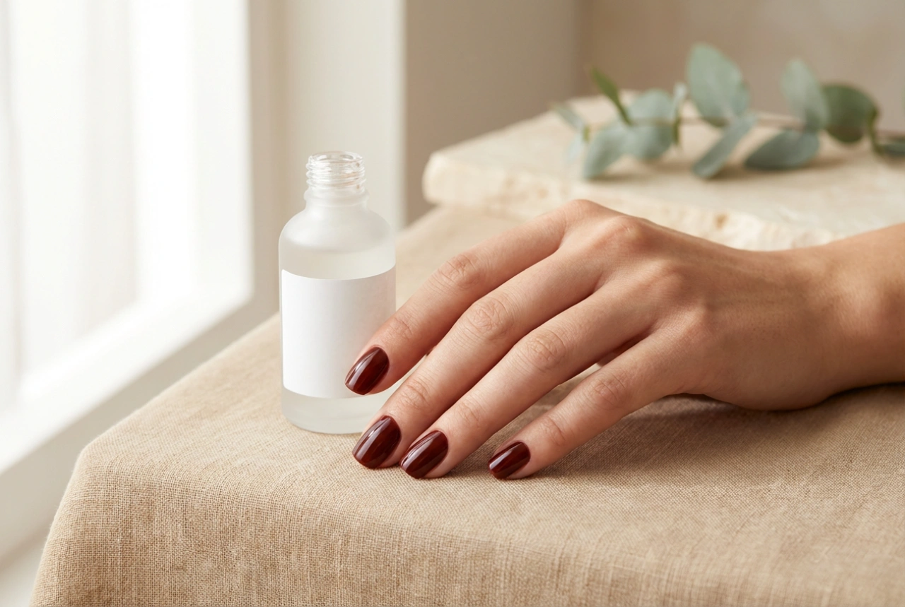 Autumn Gel Nails Step-by-Step: Prep and Application