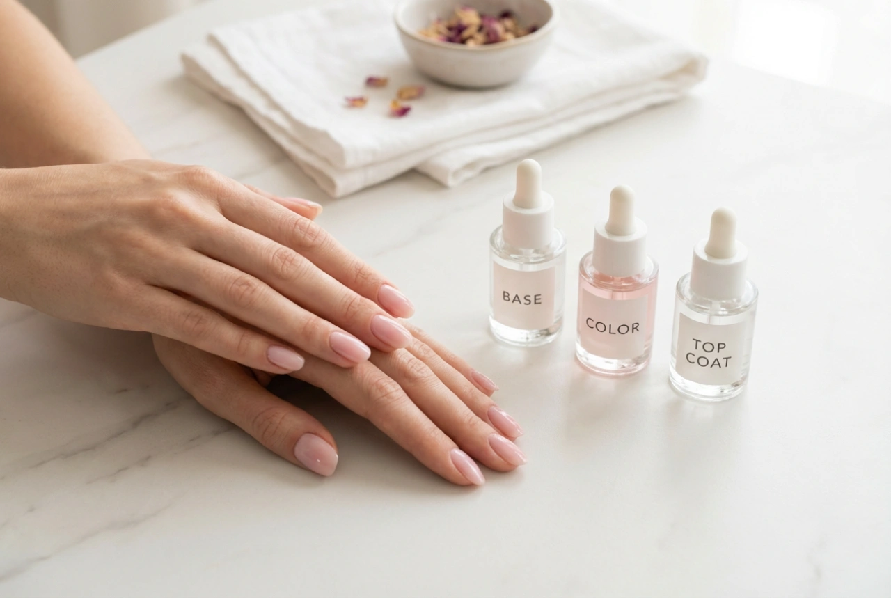 Classic Gel Polish Nails: Base, Colour, Top Coat and Common Mistakes
