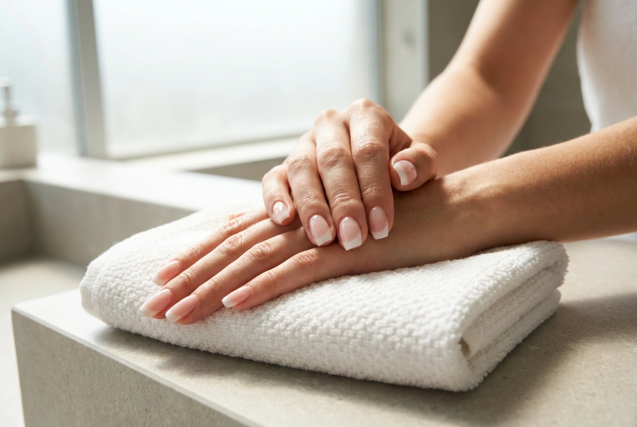 Hybrid French Manicure: From Camouflage Shading to a No-Wipe Top Coat