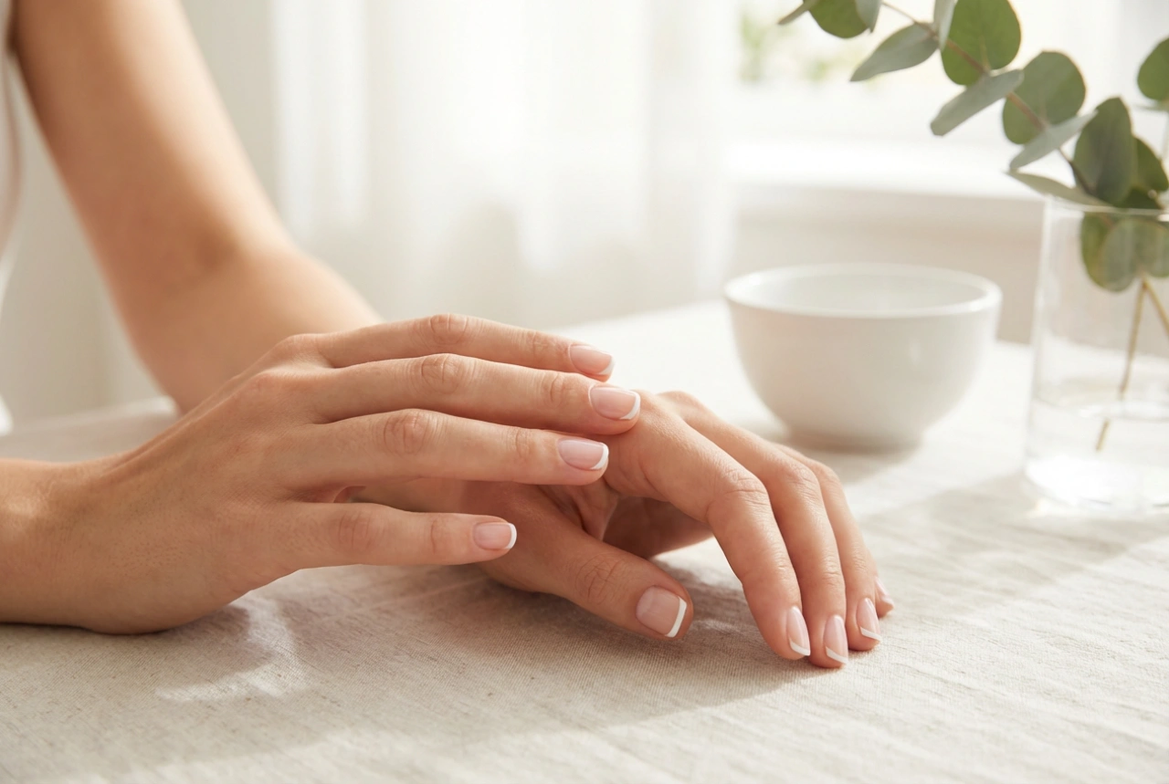 French Manicure for Short Nails: Optical Elongation and the Micro Line