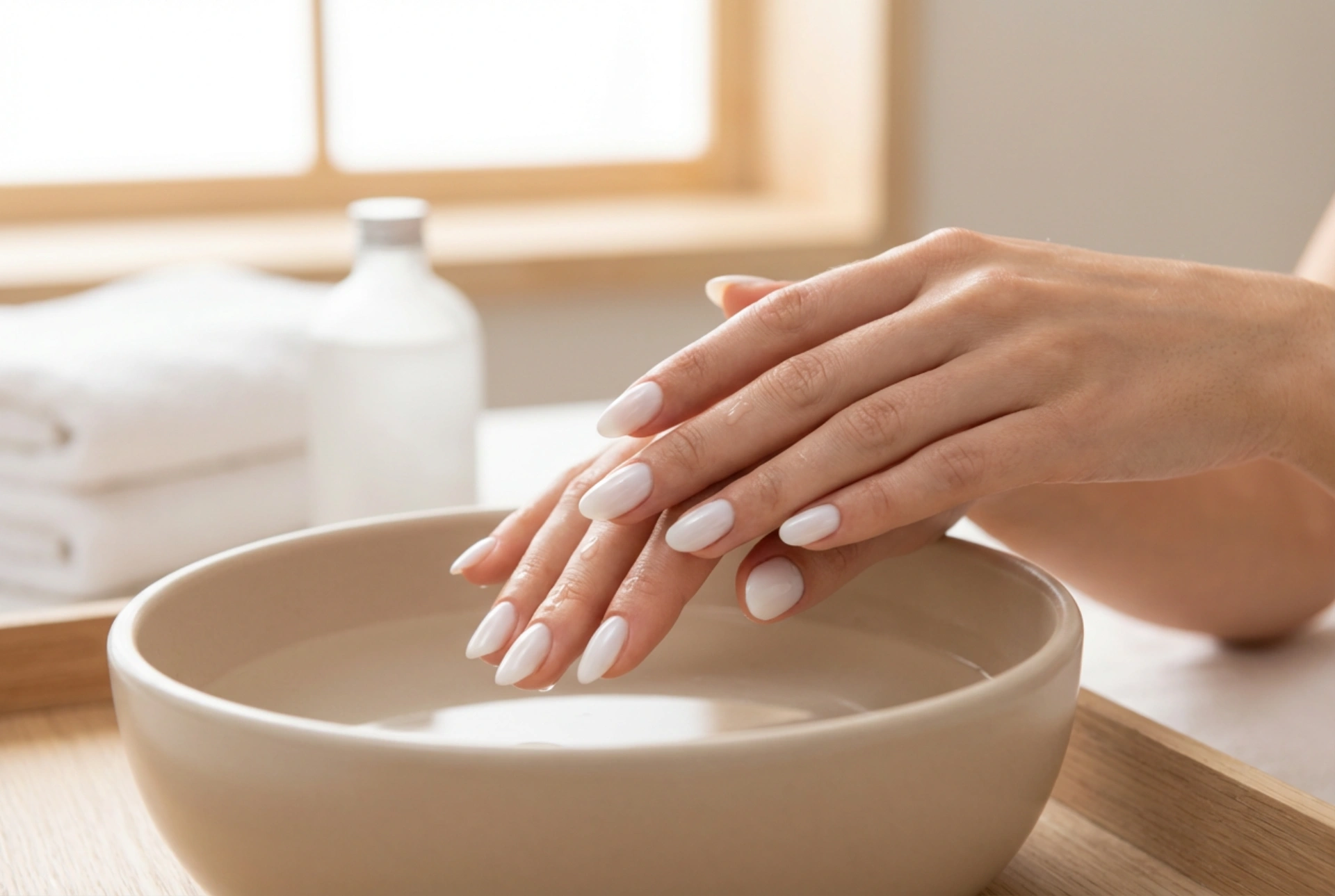Milky Hybrid Manicure: How to Achieve the Perfect Effect