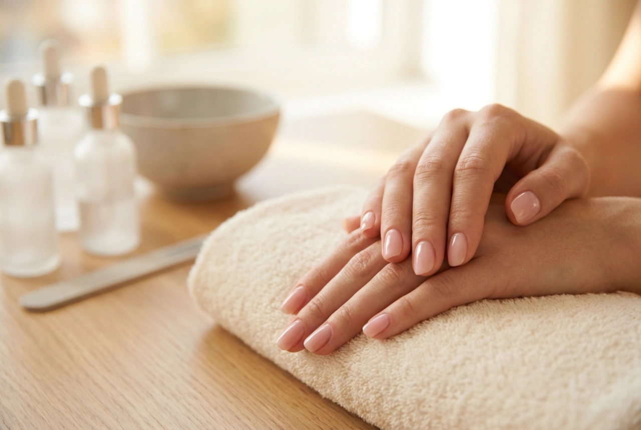 Natural Hybrid Nails at Home: From Plate Preparation to a Delicate Finish