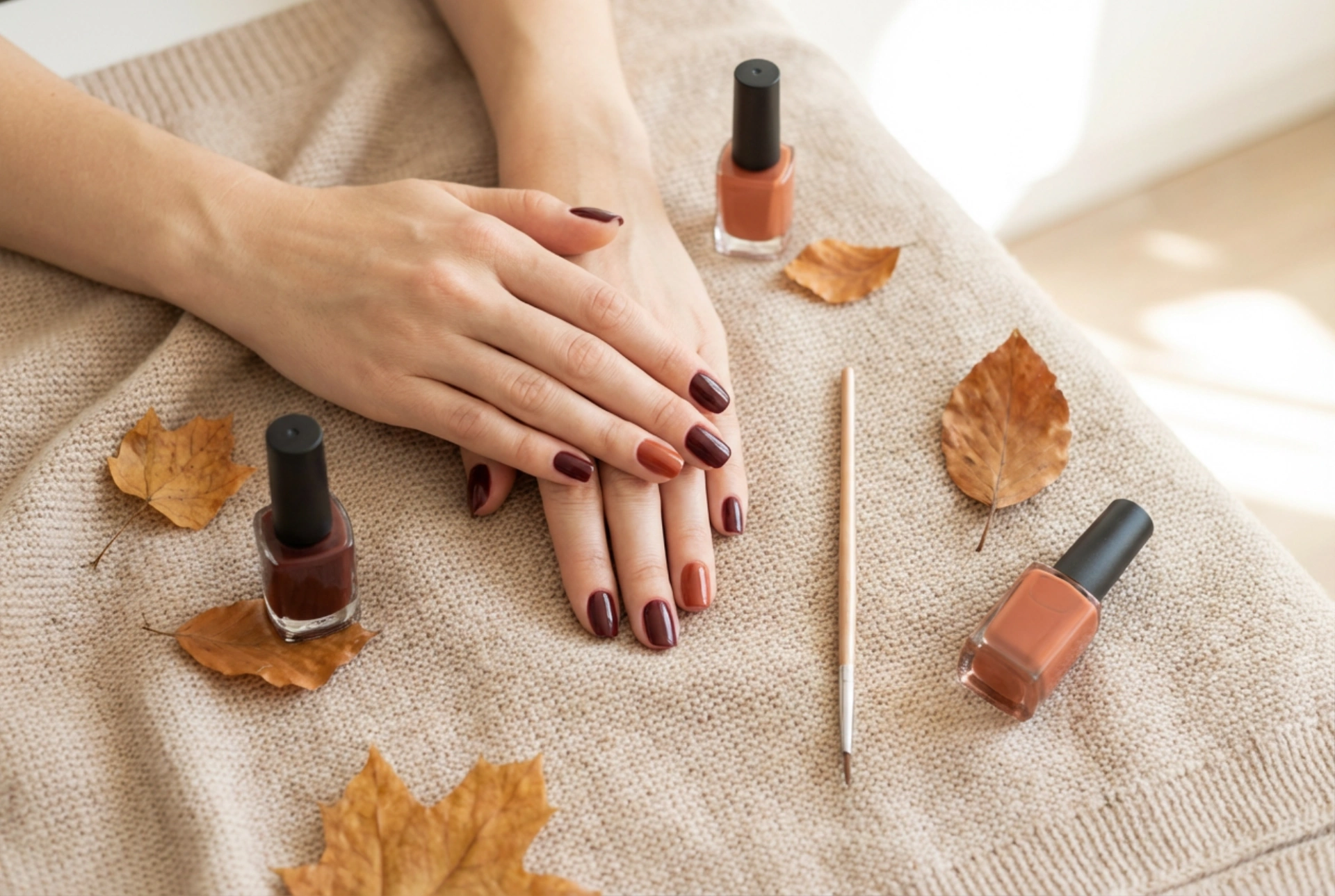 Autumn Nail Care and Art: Creating Hybrid Manicures at Home