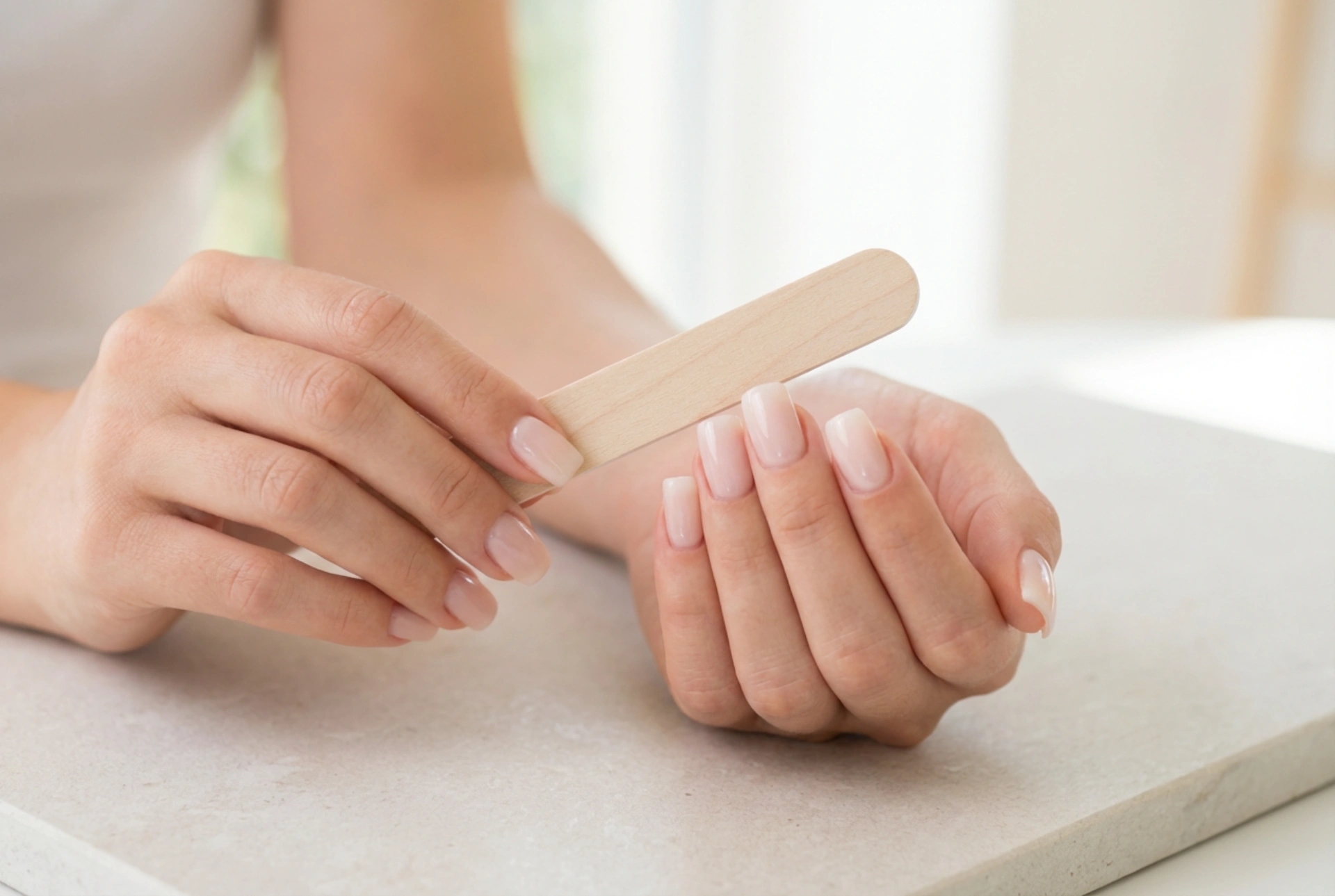 Square Hybrid Nails: Proper Filing and Side Protection