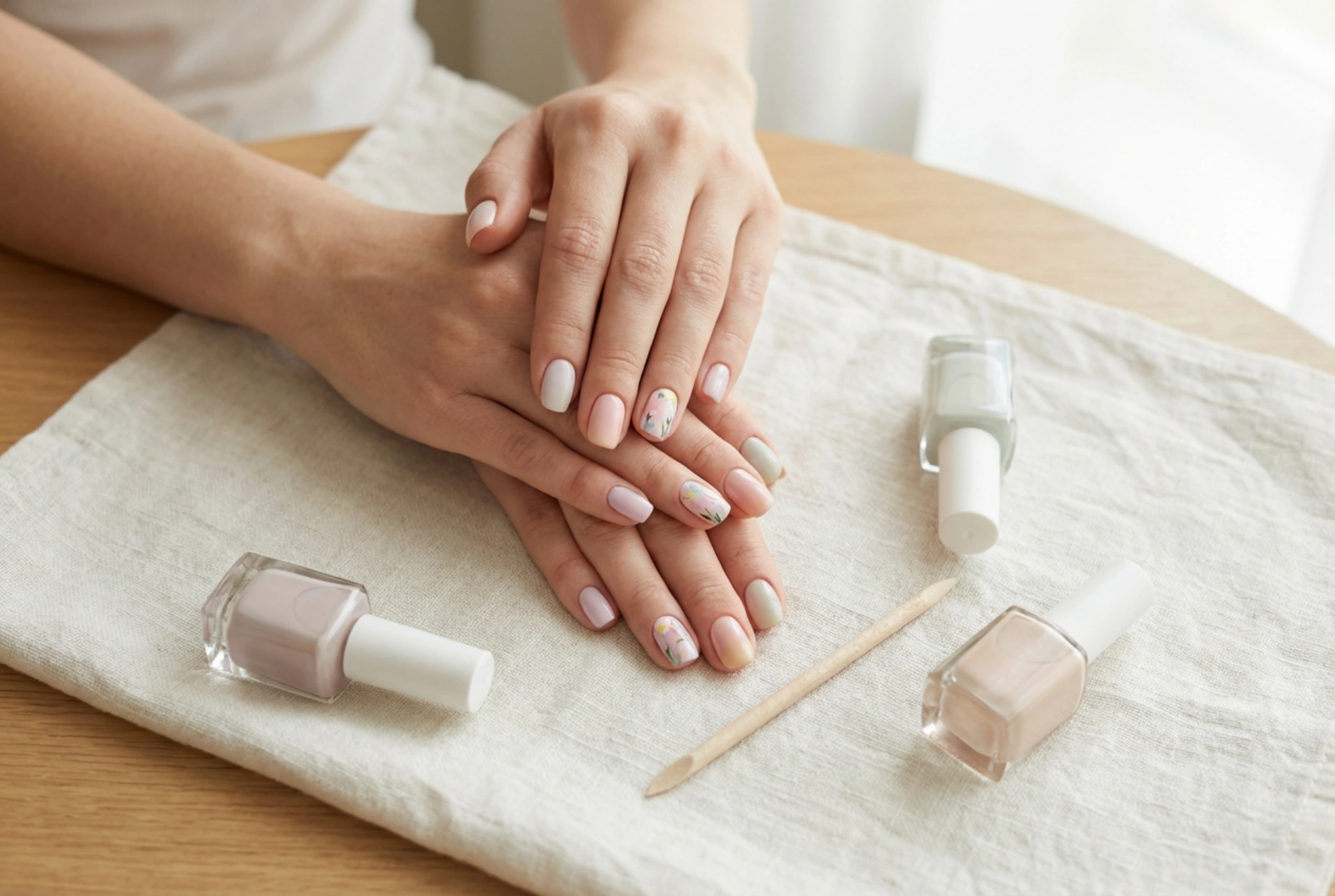 Spring Gel Nails: Fresh Colours, Floral Accents and Top Coats
