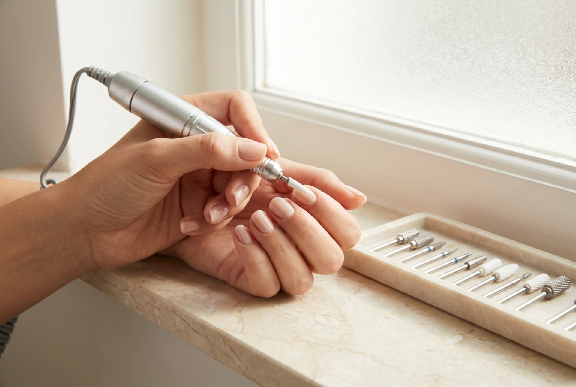 Professional Nail Drill: Parameters, Bits, and Technique