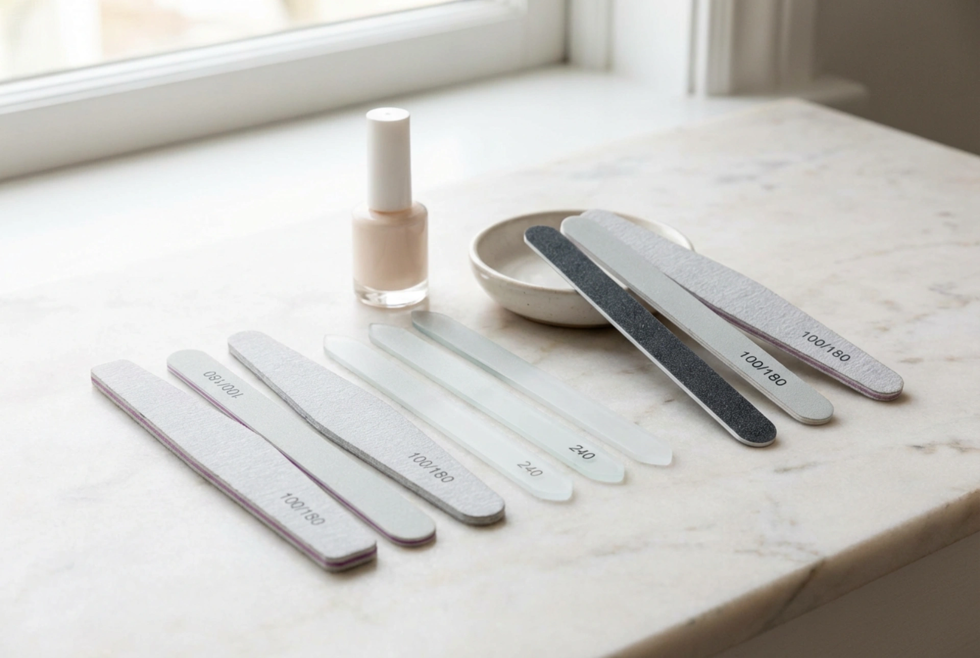 Nail Files 100/180: How to Choose the Right Grit for Different Tasks