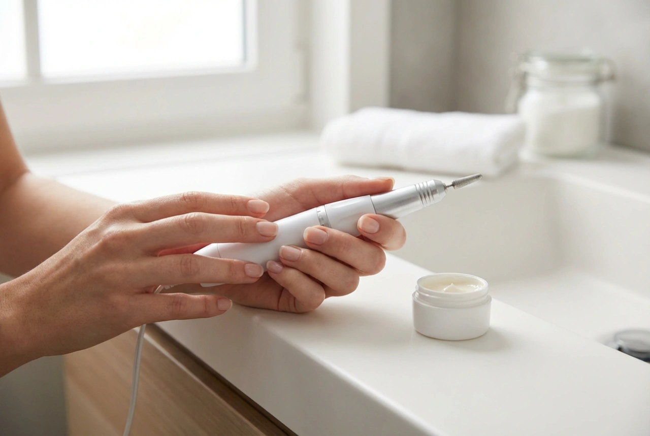 A Beginner's Guide to Your First Electric Nail File: Settings, Grip, and Practice