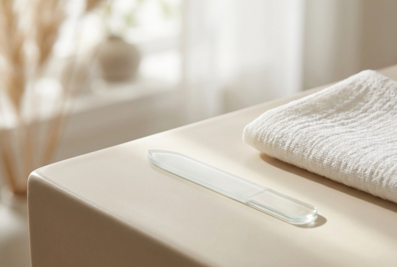 The glass nail file: how to care for nail edges and maintain accessory hygiene