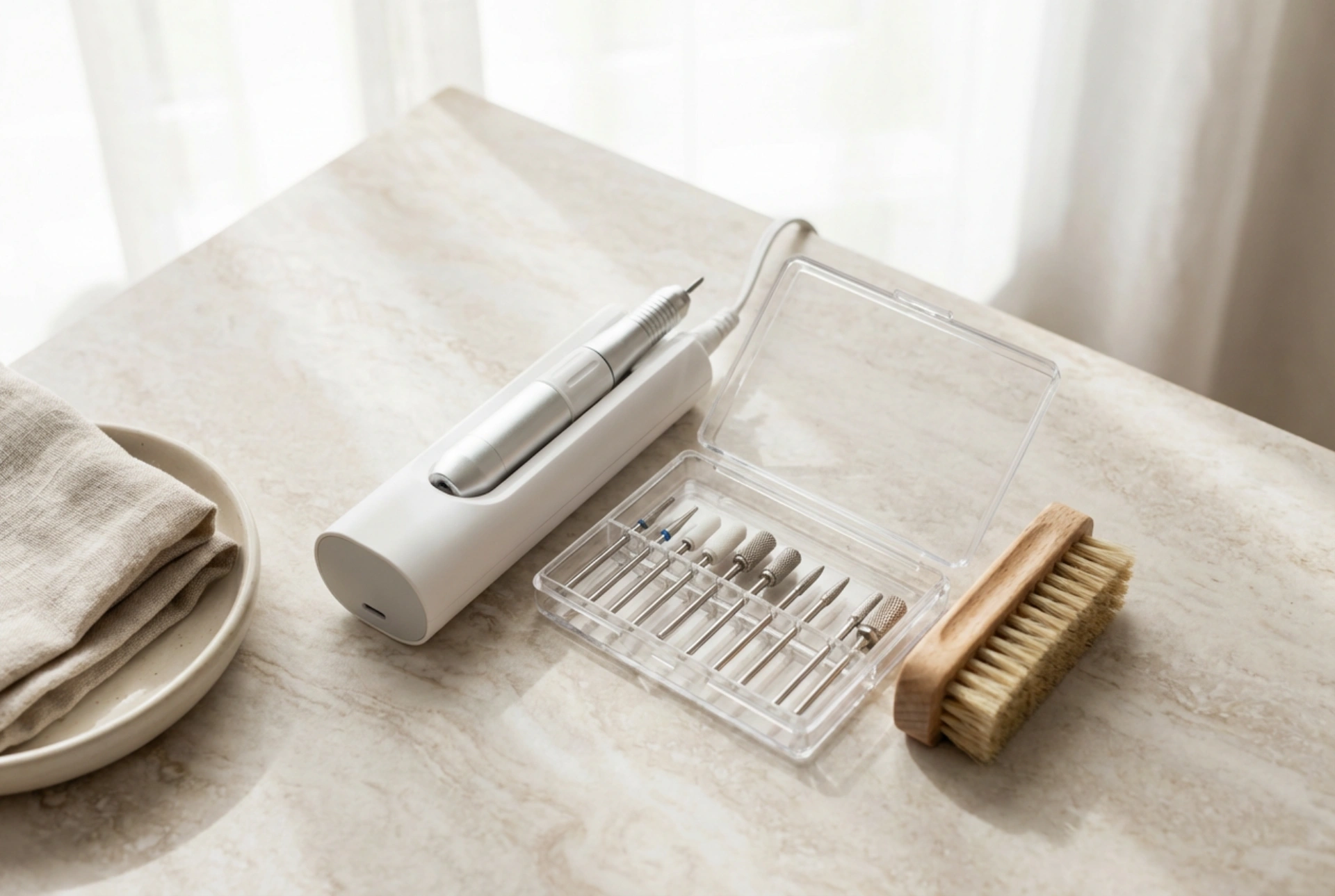 Home Nail Drill: From First Use to Bit Care