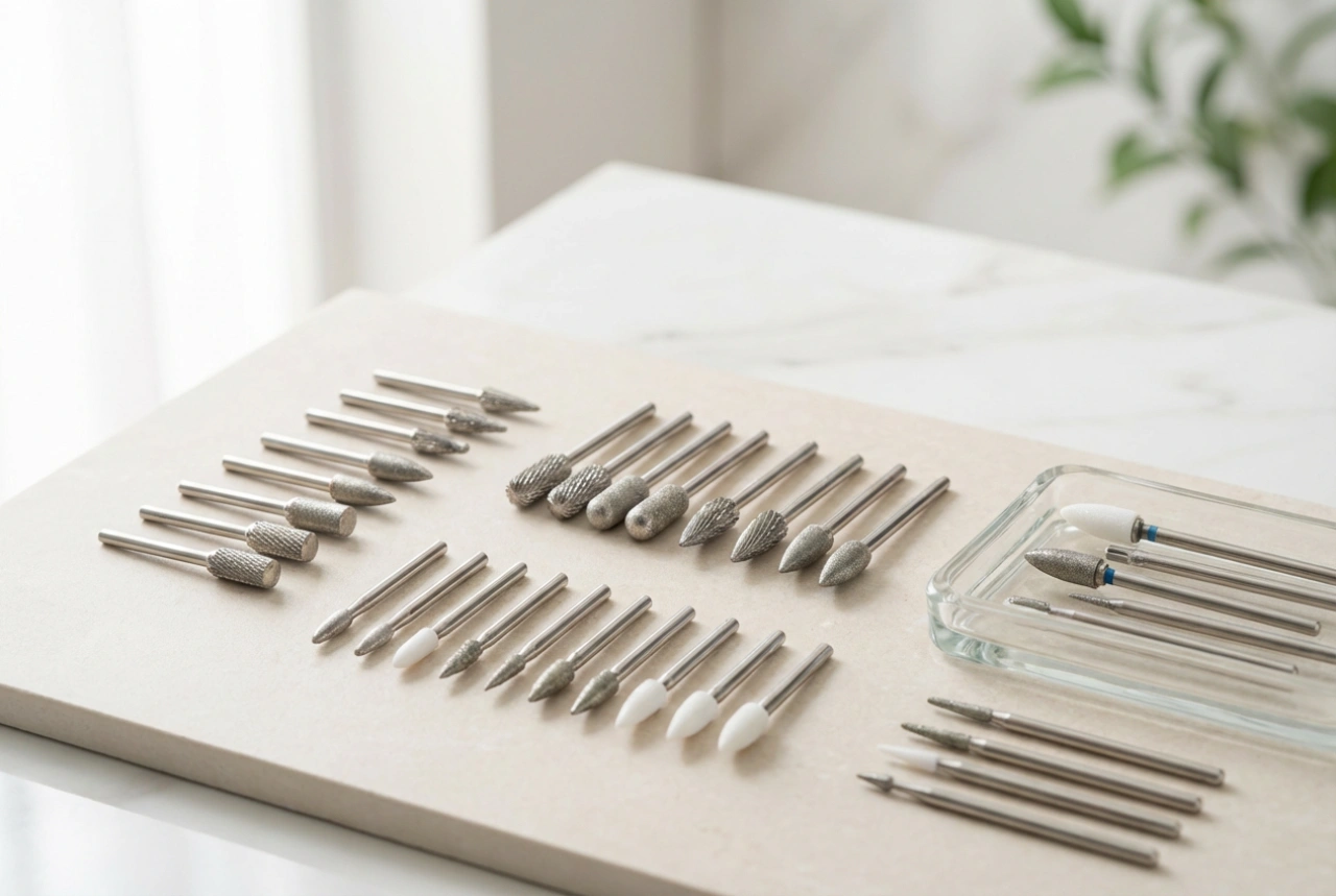 Nail Drill Bits: Types and Their Uses