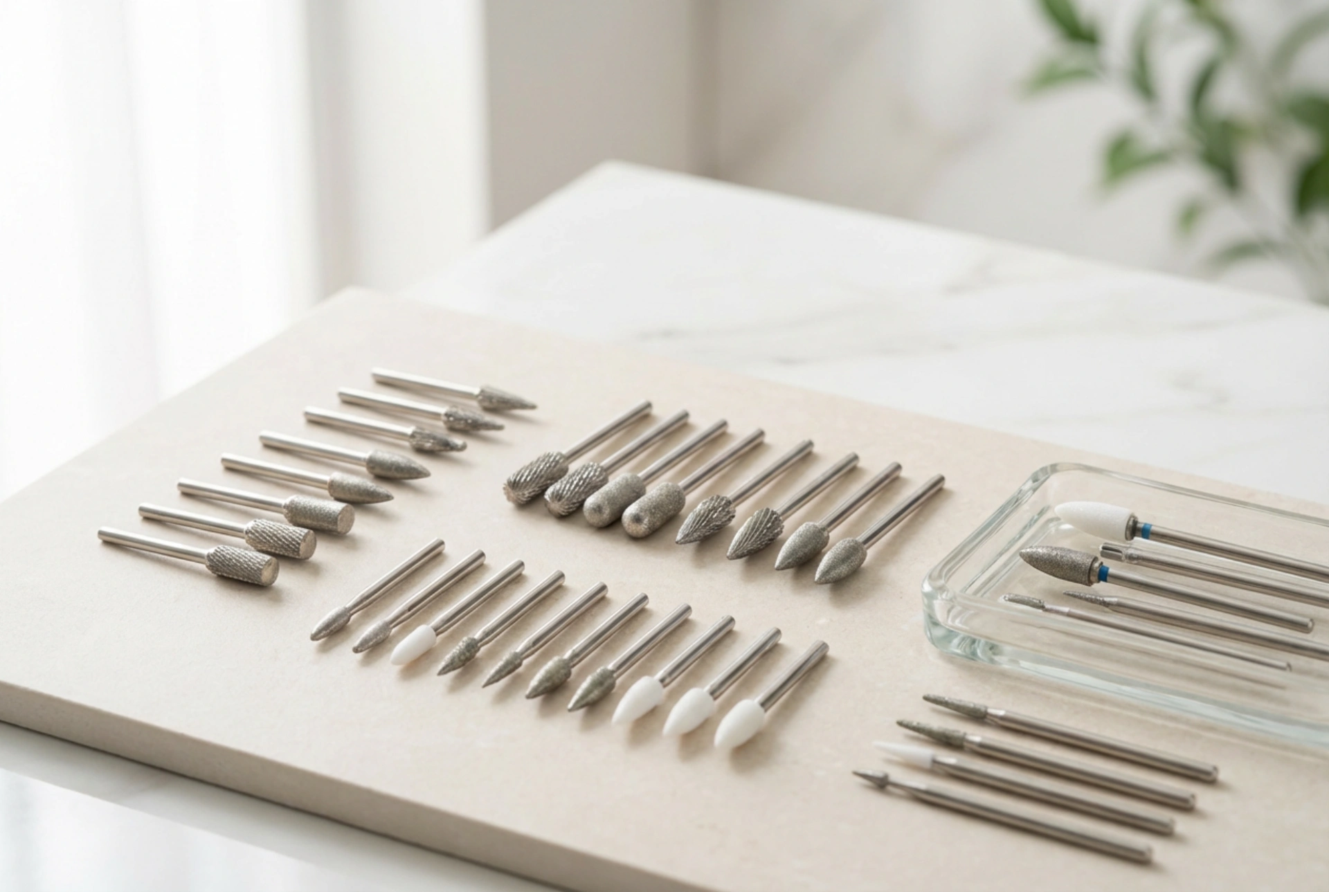 Nail Drill Bits: Types and Their Uses