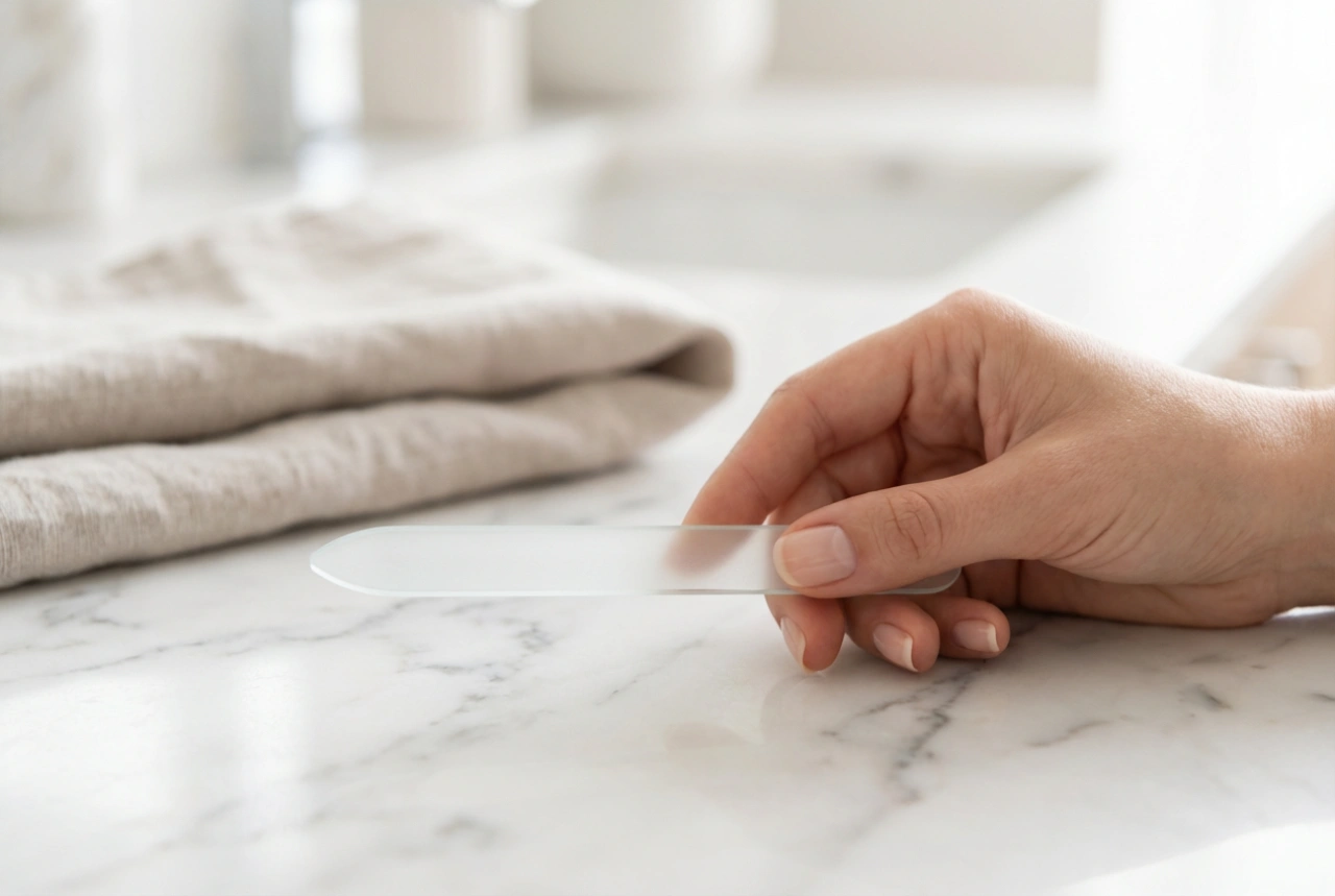 Glass Nail Files: Benefits, Filing Technique, and Care