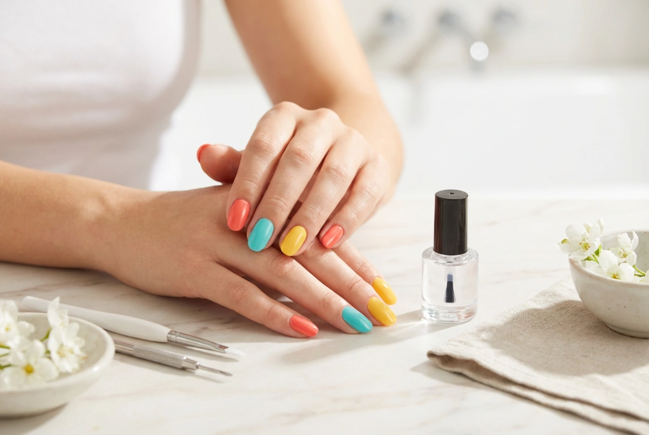Hybrid Nails for Summer: Preparation, Application and Care
