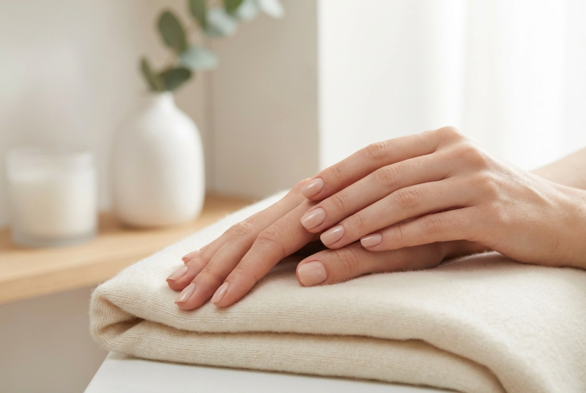 Nude Nails Without the Mask Effect: Neutral Tones and Light Application