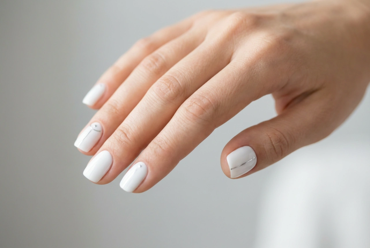 Nail Art on White Nails: How to Add Accents Without Excess