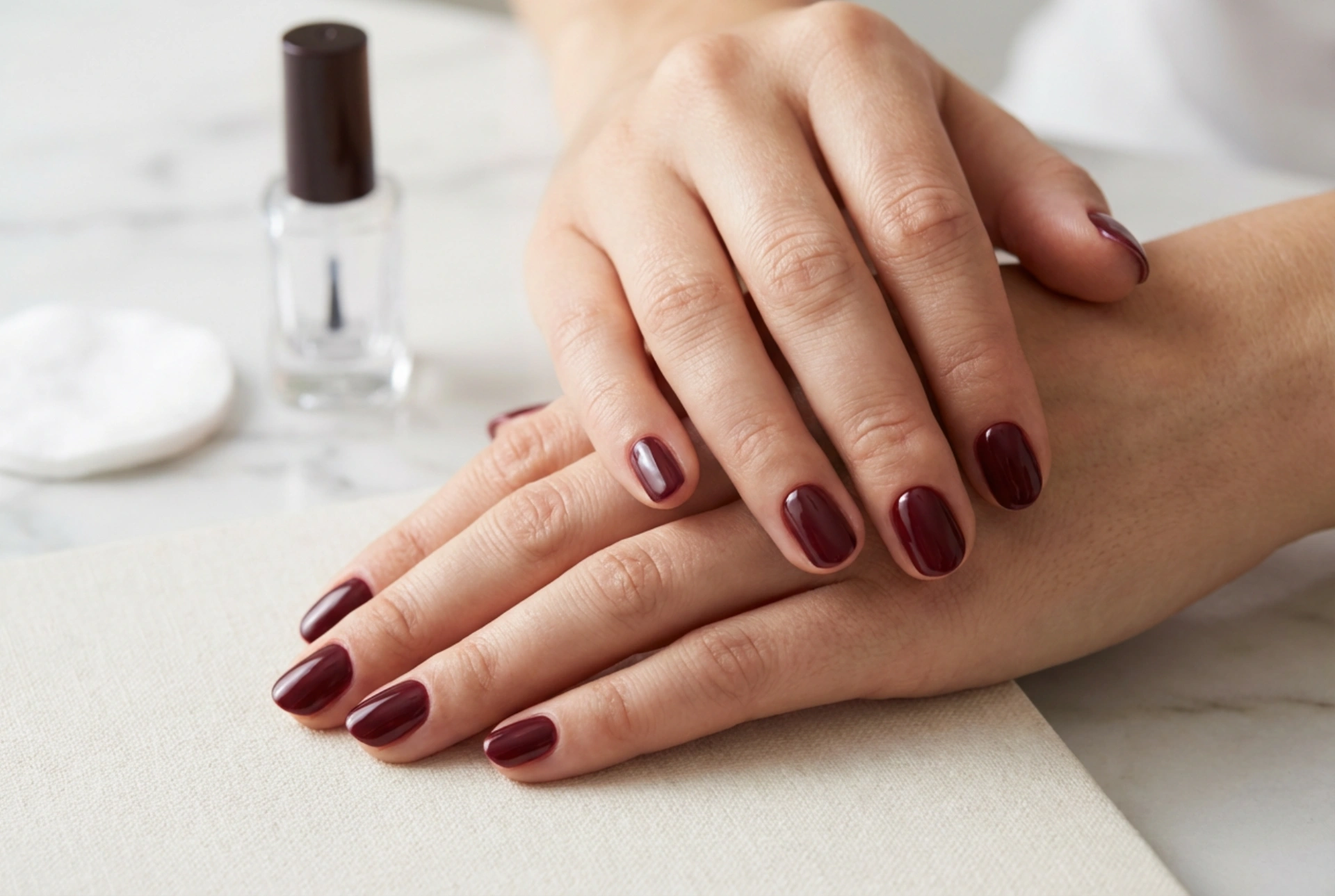 Burgundy Nails: How to Achieve a Flawless, Streak-Free Finish