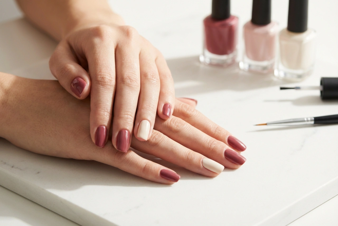 Two-Tone Nails: 5 Simple Ways to Combine Colours