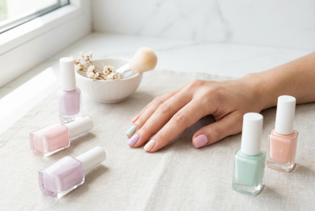 Pastel Manicure: How to Combine Colours, Avoid Streaks and Choose the Perfect Top Coat