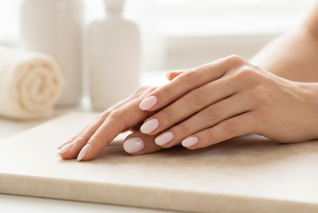 White and Pink Nails for Everyday: A Subtle Manicure Step-by-Step