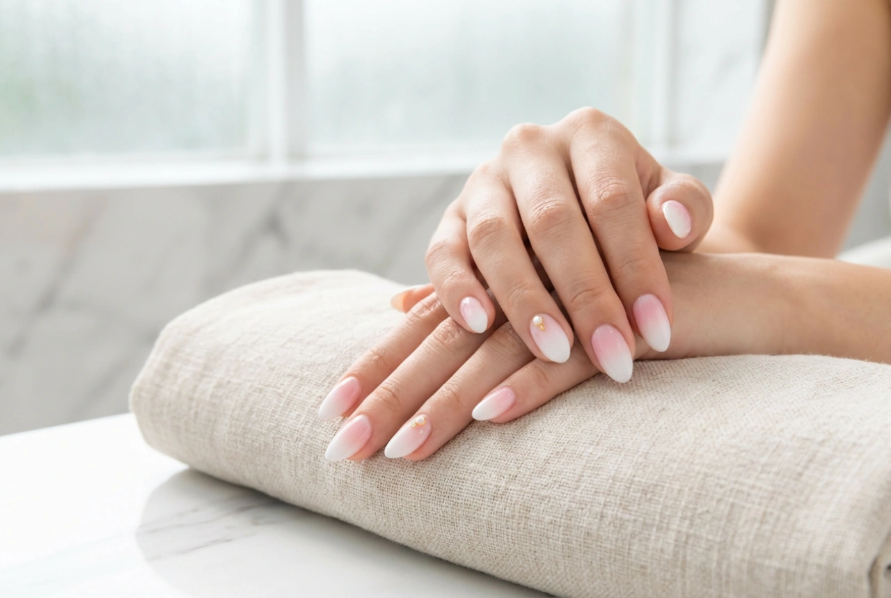 White and Pink Nails: Delicate Combinations, Ombre, and Minimalist Designs