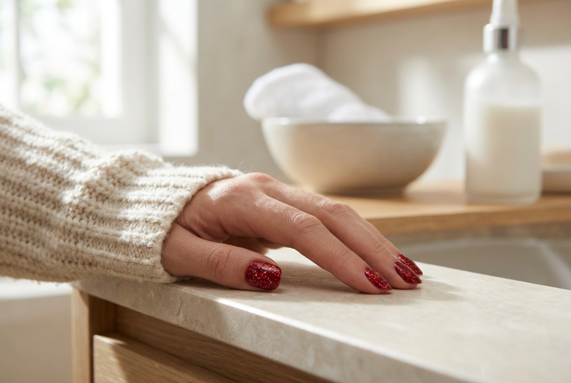 Red Glitter Nails: A Guide to Long-Lasting Application