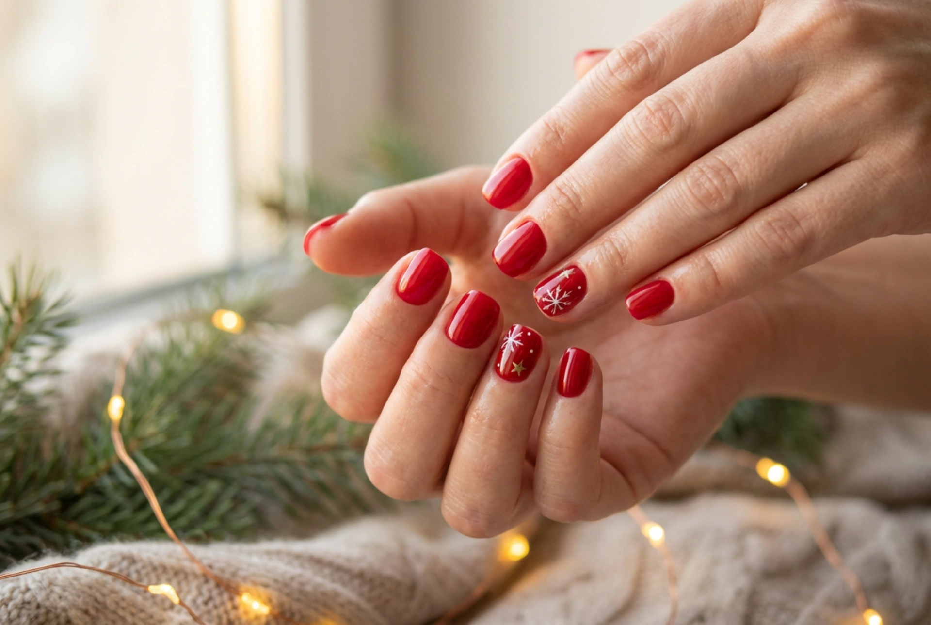 Festive Red Nails: 5 Simple Designs to Create at Home