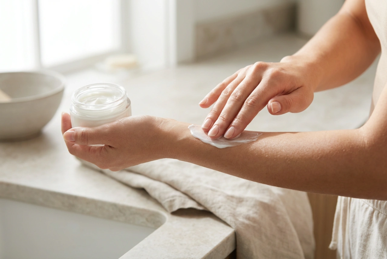 Retinol in Skincare: Body Lotion with Retinol and Gentle Application