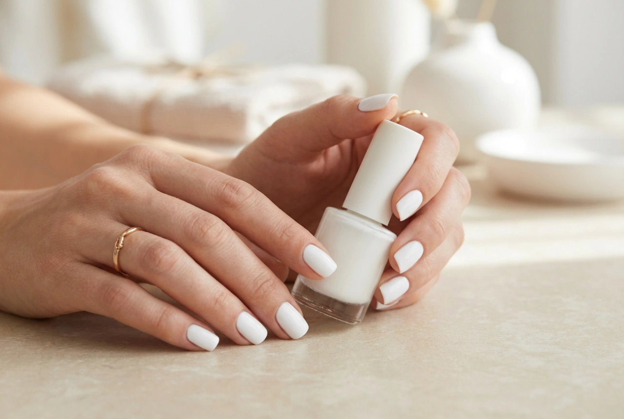 White Gel Nails: Achieving a Flawless Finish Without Streaks or Yellowing