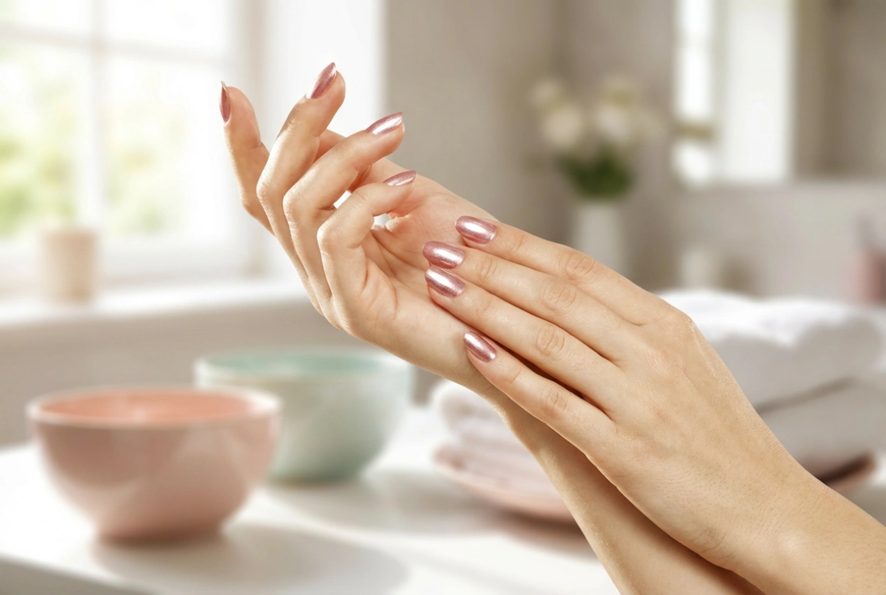 Pink and Gold Nails: How to Achieve an Elegant Effect in a Few Steps
