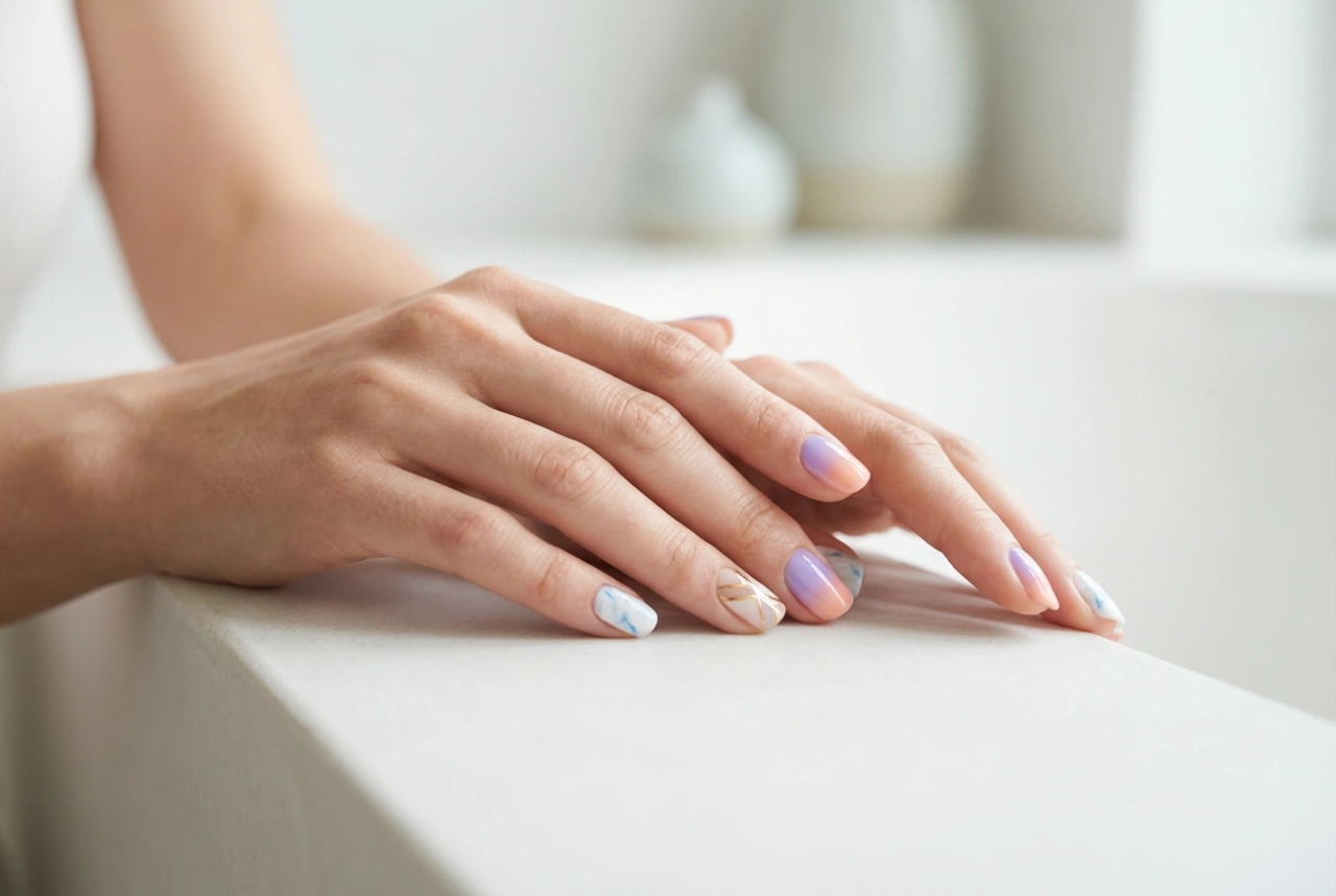 Colourful Gel Nails: Three Ways to Combine Colours and Nail Art