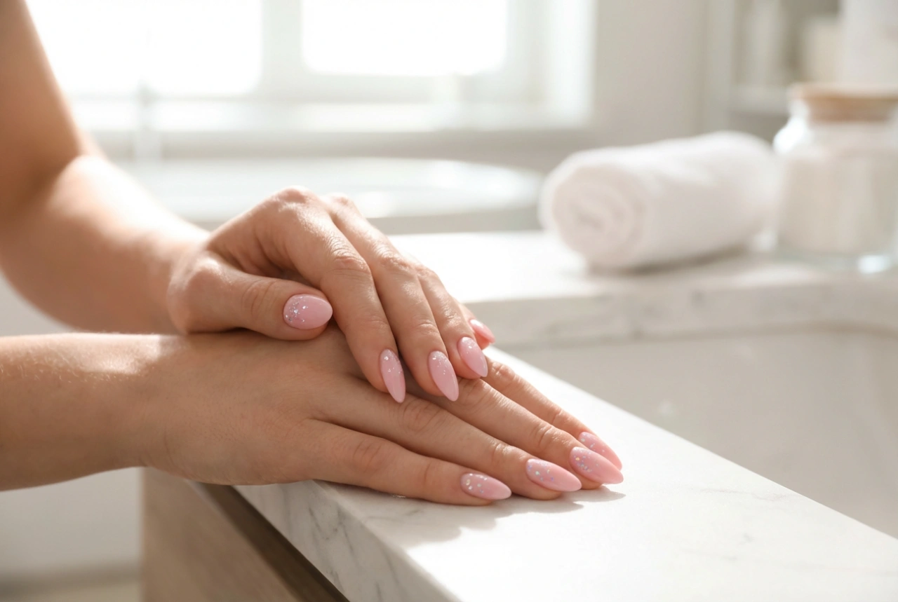 Pink and Glitter Nails: How to Add Sparkle Without Overdoing It