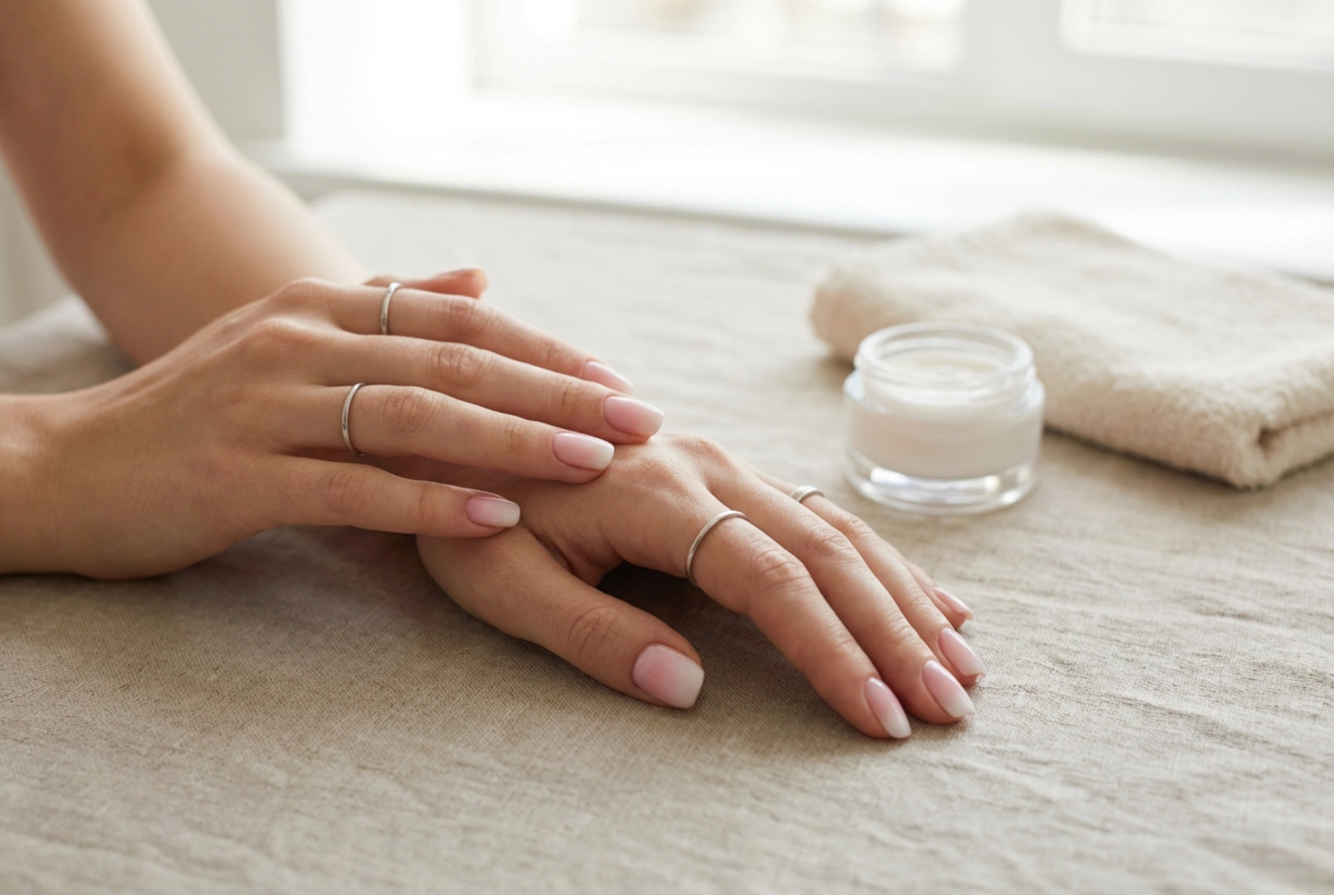 Baby Boomer and French: Pink-and-White Nails for Everyone