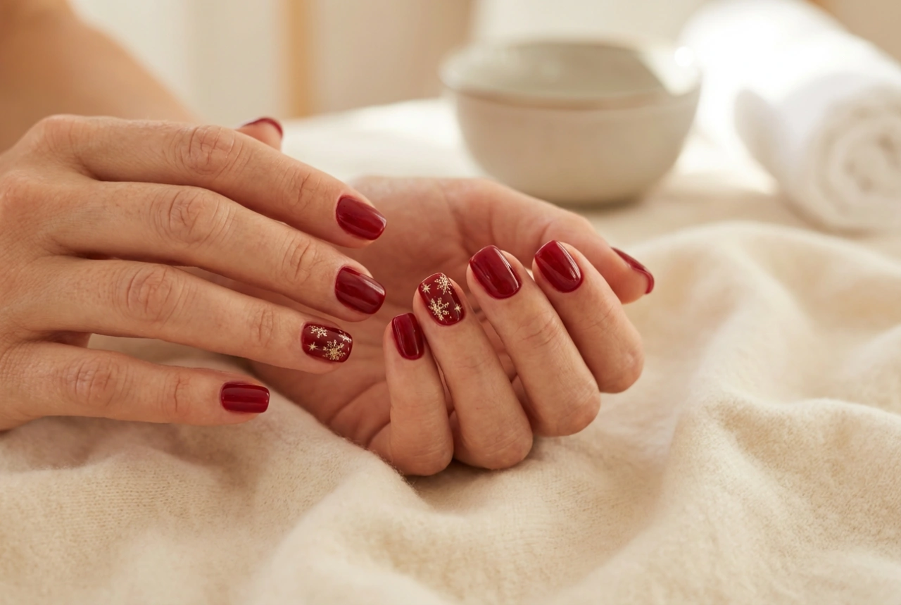 Festive Red Nails: Painting Techniques and Nail Art Designs