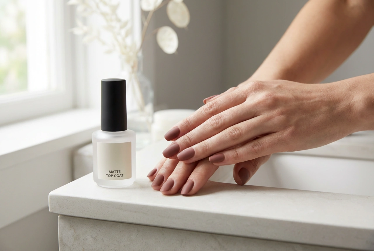 Flawless Matte Nails: Matte Top Coat, Preparation and Long-Lasting Wear