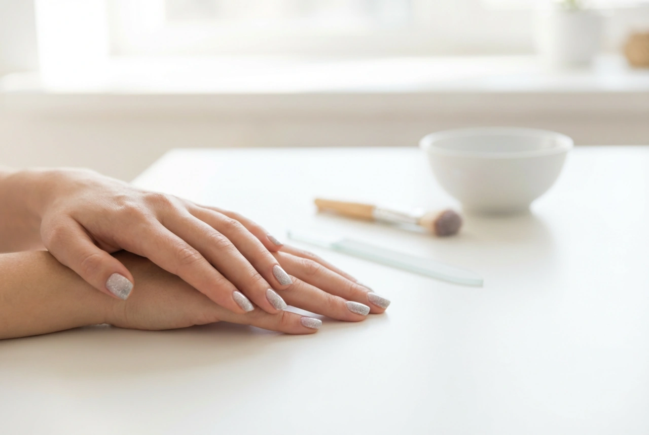Glitter Nails Without the Mess: Application, Gradient, and Removal