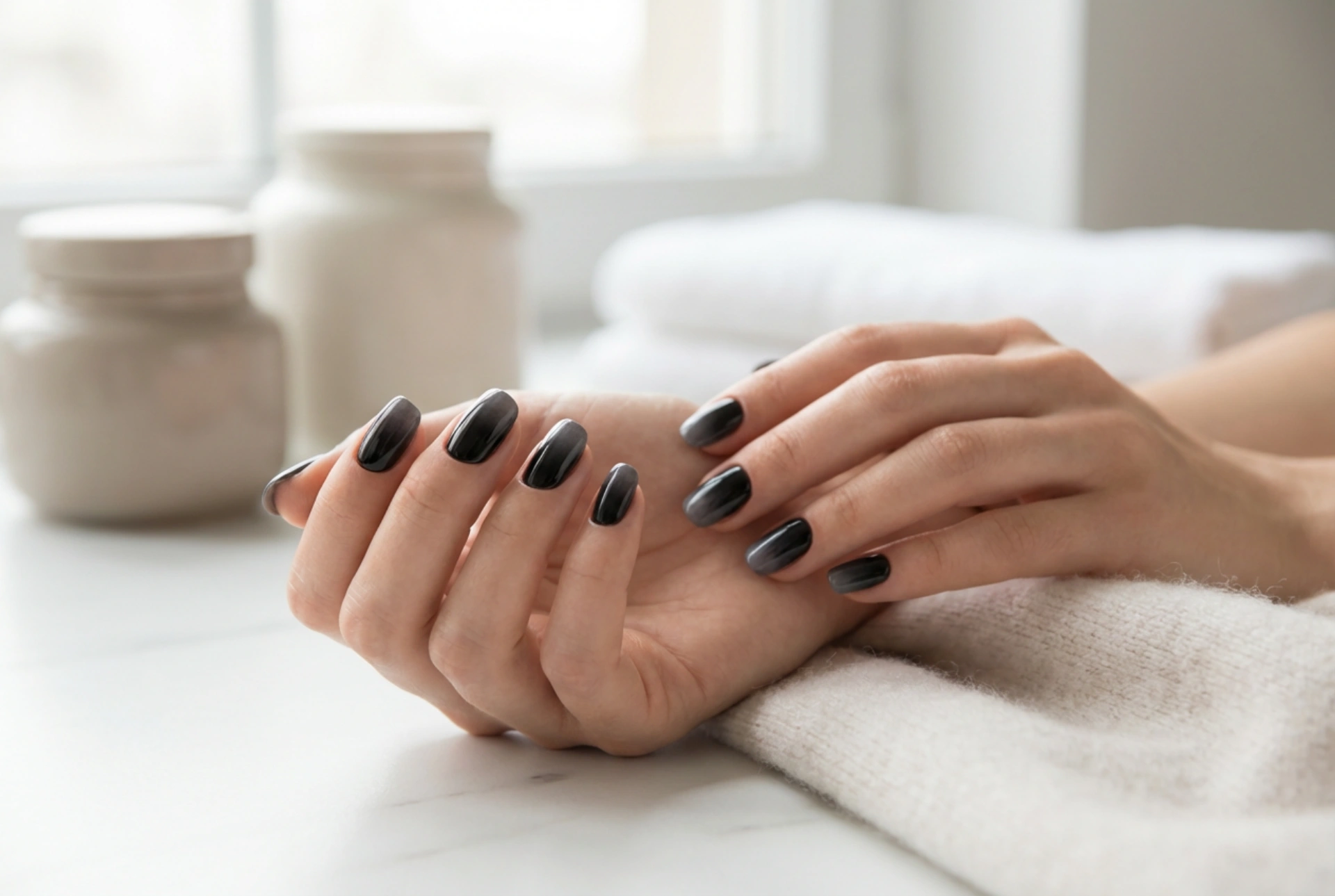 Black Ombre Nails: Soft Transitions, Smokey Effect, and Mistakes to Avoid