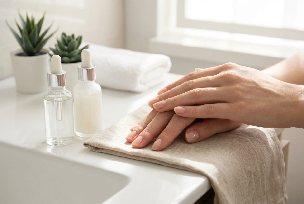 Natural-Coloured Nails: Base, Smoothing and a Glossy Finish
