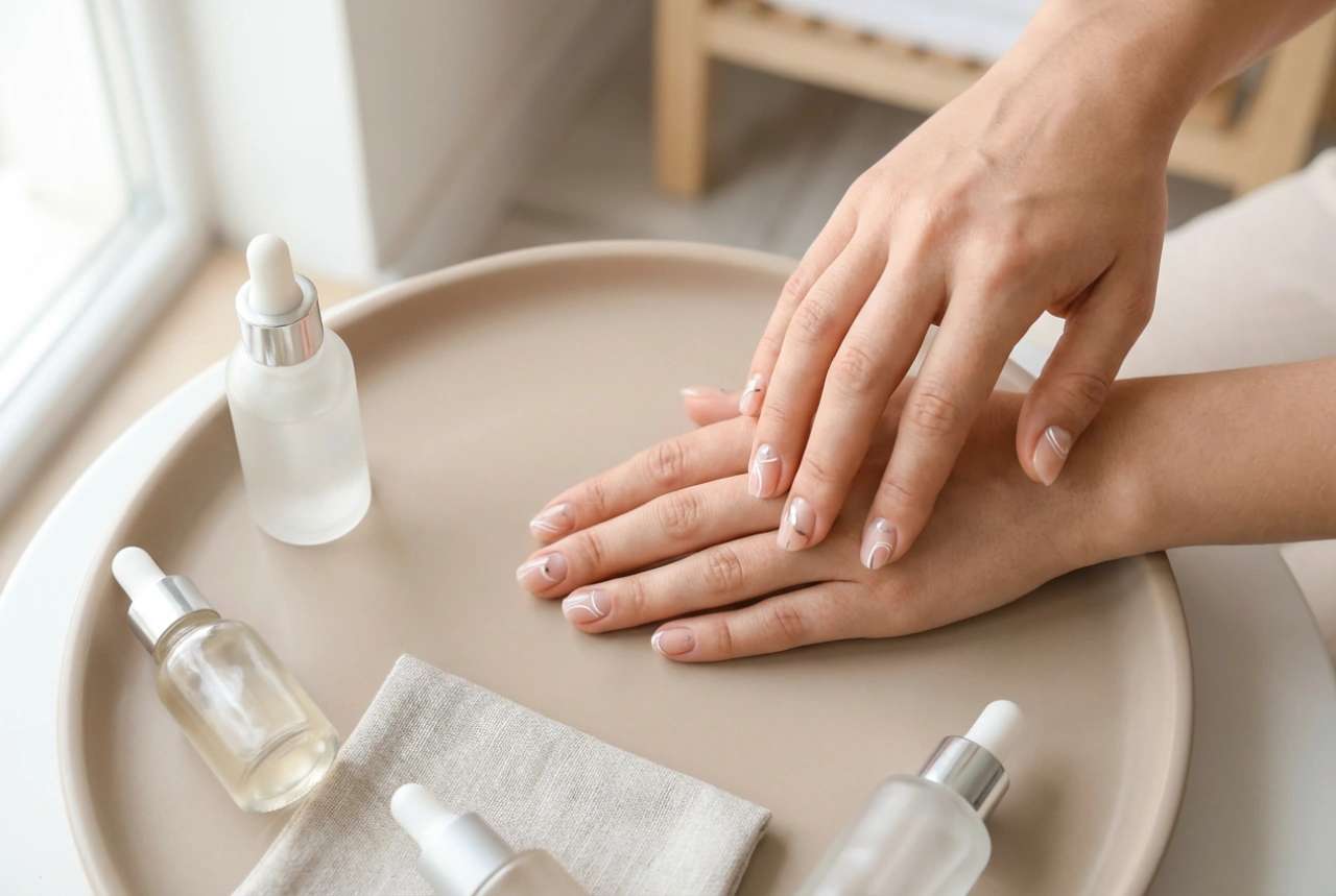 Minimalist Nails: Embracing Negative Space, Fine Lines, and Accents