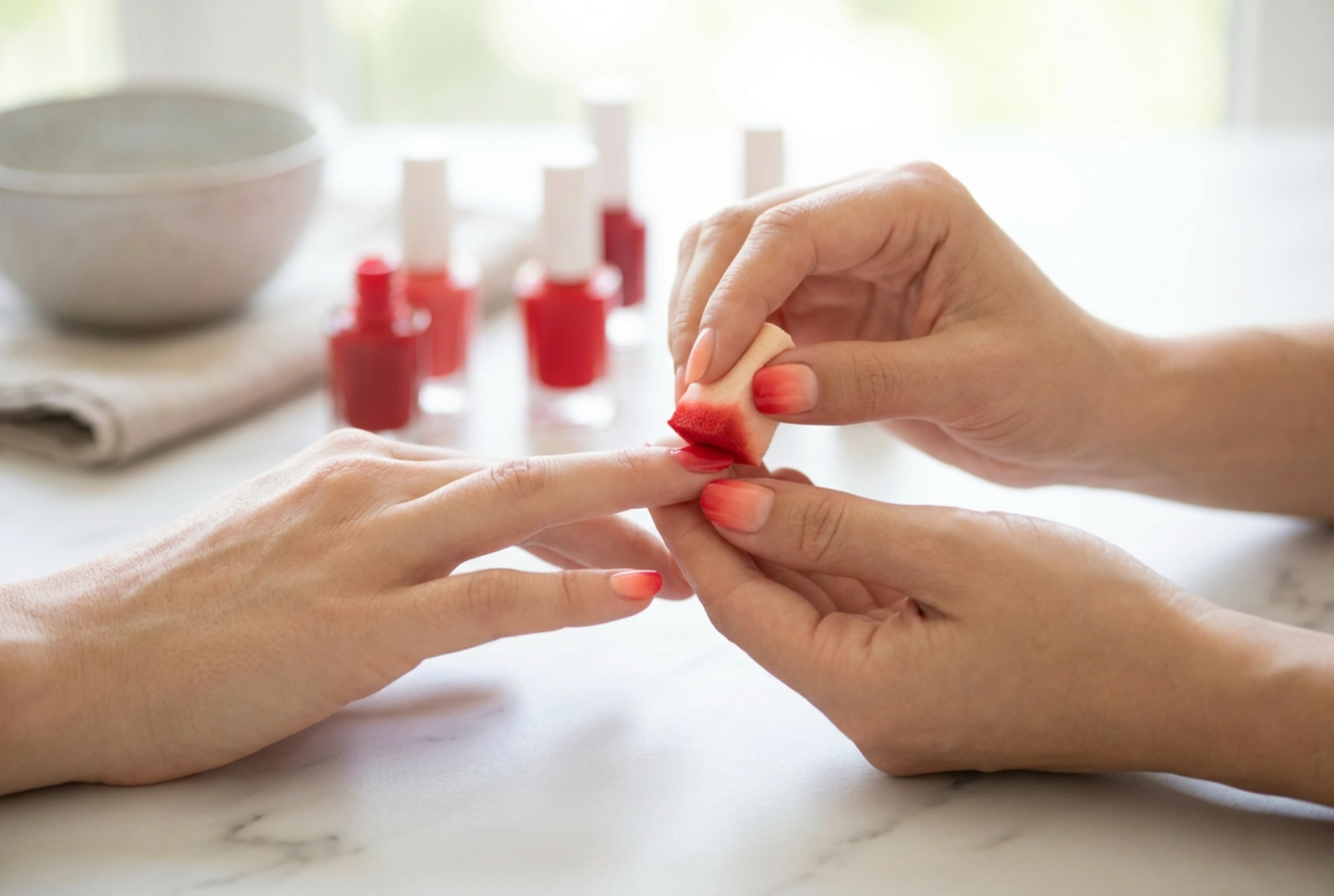 How to Create Red Ombre Nails at Home: A Simple Method