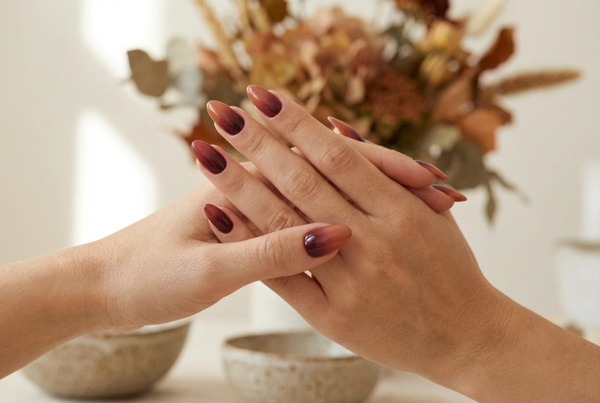 Autumn Ombre Nails: Colour Palette, Shading, and Finish